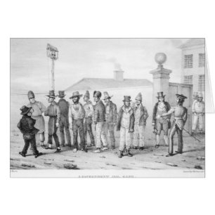 A Government Jail Gang Hälsningskort