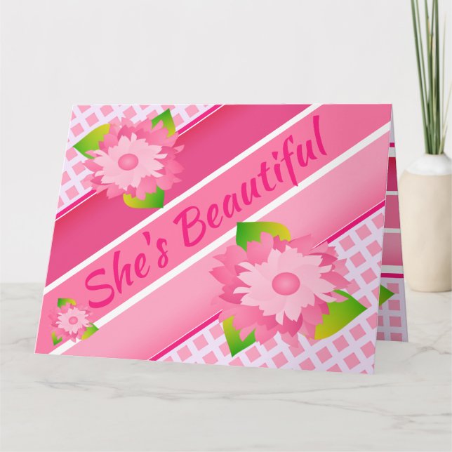 A GRATTIS NYFÖDD BEBIS KORT (Framsida)