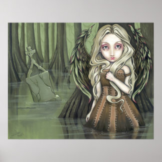 A Grav i konsementet Swamp gothic Arke Print Poster