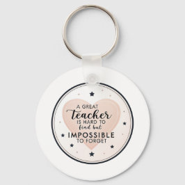 A Great Teacher Is Hard to Find – thank you gift Nyckelring