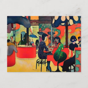 A Groovy Cafe Vykort