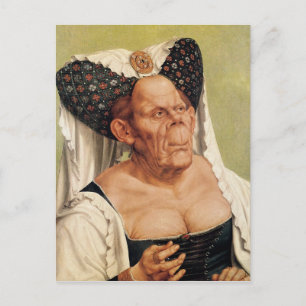 A Grotesque Old Woman, eventuellt prinsessan Marga Vykort