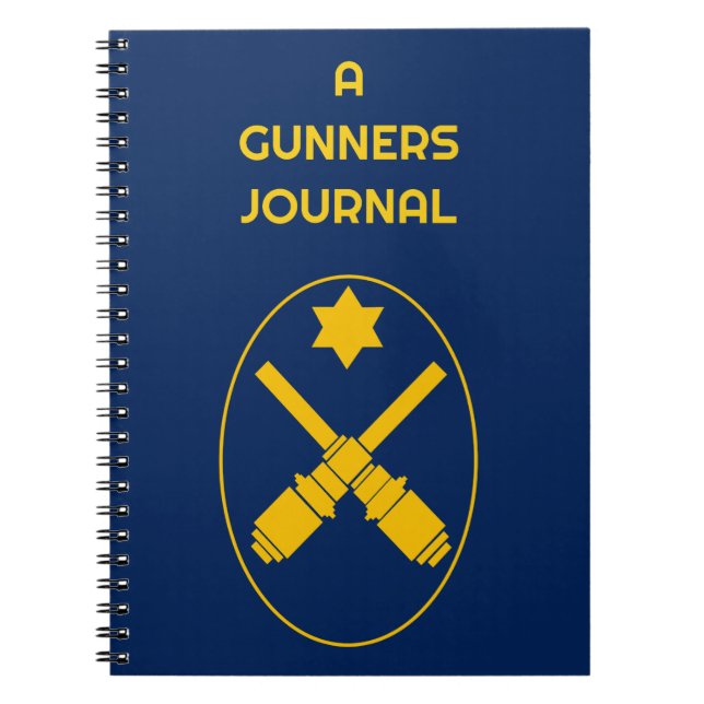 A Gunners Journal Anteckningsbok (Framsidan)