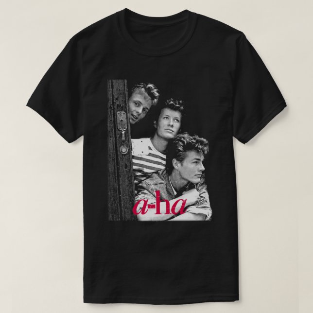 a ha band 80s retro Classic T Shirt (Design framsida)