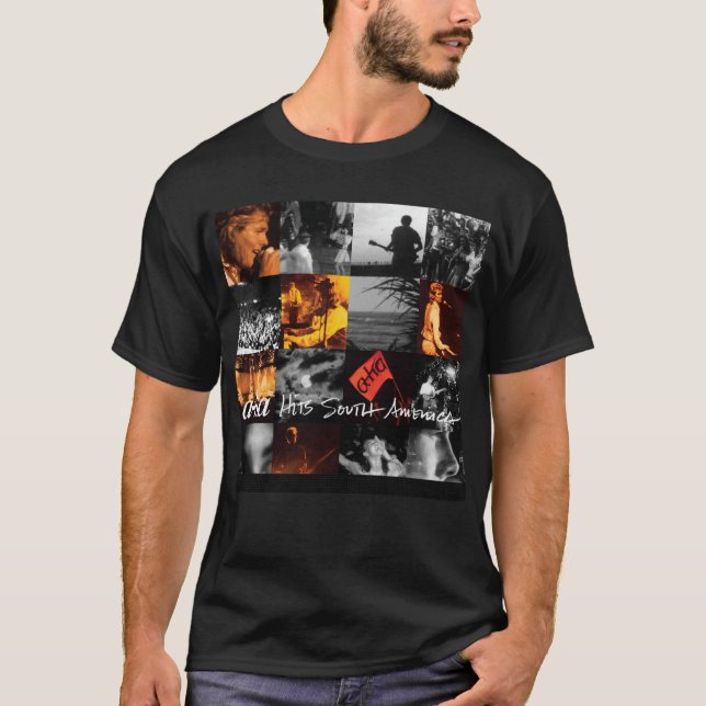 A-ha - Hits South America album 2016 T Shirt (Framsida)