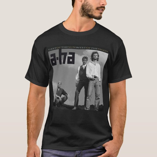 A-ha - Öster i Sol, Väster i Måne album 199 T Shirt (Framsida)