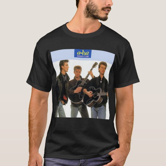 A-ha - Road Klubb album 1988 T Shirt (Framsida)
