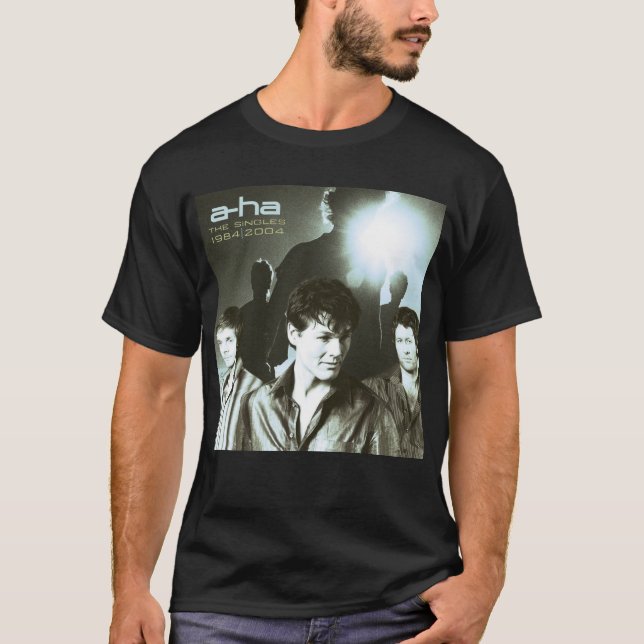 A-ha - The Final Singles Collection 1984-2004 T Shirt (Framsida)