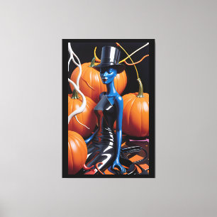 A Halloween Dream - Ken Gage Art Canvastryck