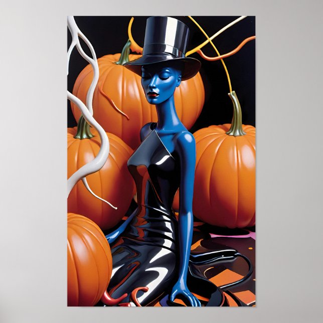 A Halloween Dream - Ken Gage Art Poster (Framsidan)