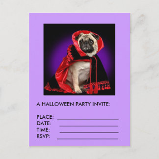 A HALLOWEEN FEST INBJUDAN VYKORT