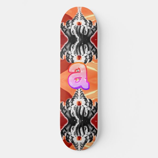 "a" händer mini skateboard bräda 18,5 cm (Framsida)