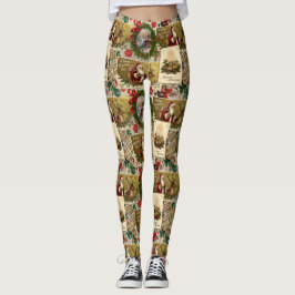 A Happy Christmas Tide Leggings