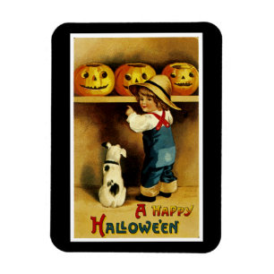 A HAPPY HALLOWEEN MAGNET