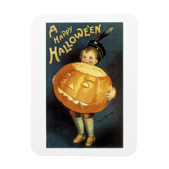 A HAPPY HALLOWEEN MAGNET (Vertikal)