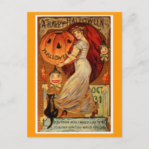 A HAPPY HALLOWEEN VYKORT