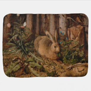 A Hare i skogen (av Hans Hoffmann) Bebisfilt