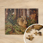 A Hare i skogen | Hans Hoffmann Pussel<br><div class="desc">A Hare i skogen (c) 1558) av den tyska konstnären Hans Hoffmann. Hoffmann har specialiserat sig på naturstudier,  många av dem har kopierat från eller baserat sig på Albrecht Dürer arbete.

Använda verktygen för att lägga till anpassningsbar eller anpassa bilden.</div>