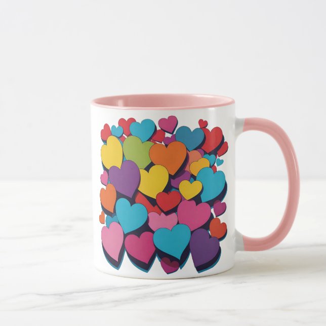 A Heap of Love Personalized Mug Mugg (Höger)