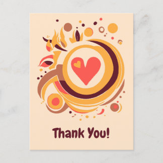 A Heartfilt Tack Vykort