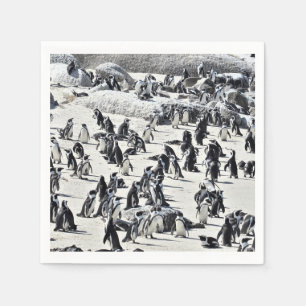 A Hela partiet Penguins Pappersservett