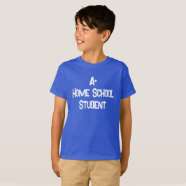 A+ Hemskola Student Boys T-Shirt