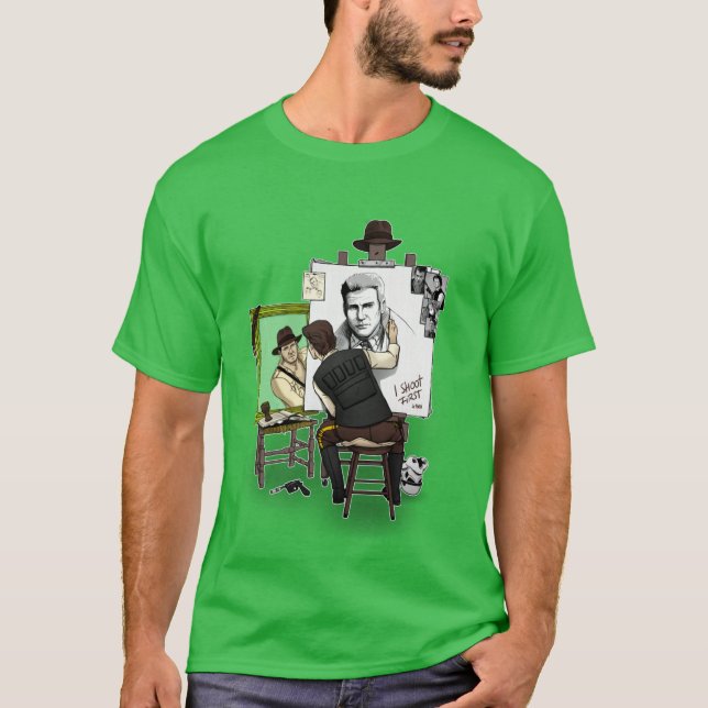 A Hero SelfPortrait T Shirt (Framsida)