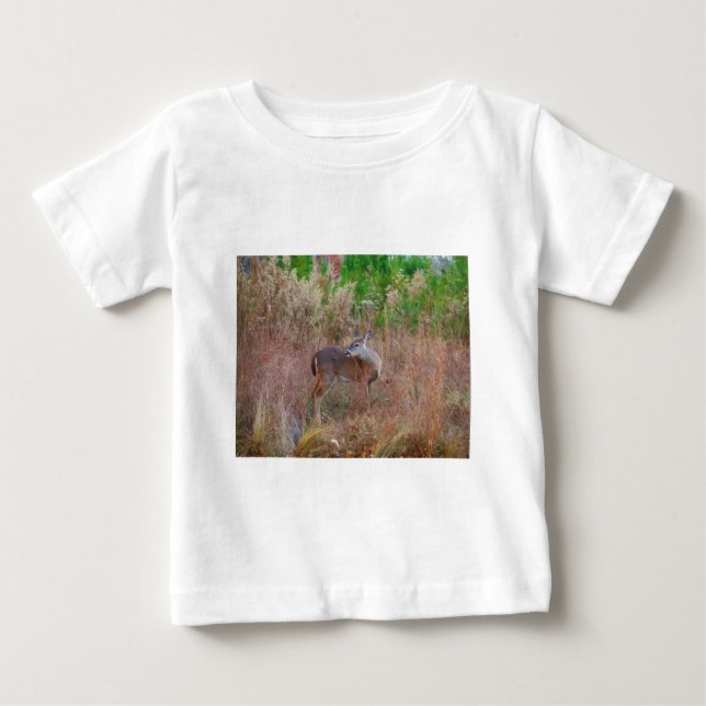 A Hjort i Tall Grass Tee Shirt (Framsida)