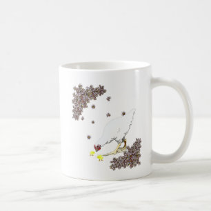 A Hö och chick kaffe mugg