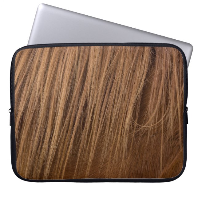 A Horse Mane Laptop Sleeve (Framsidan)