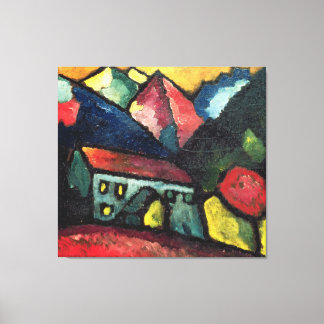 A House in the Mountains, 1912 Canvastryck