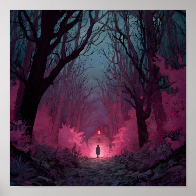 A House in the Woods Poster (Framsidan)