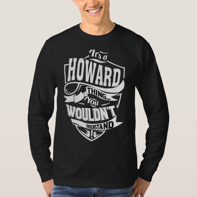 A Howard Sak T Shirt (Framsida)