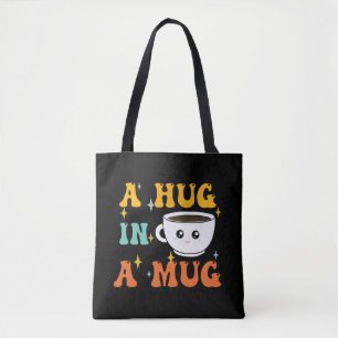 A Hug i Mugg Cute Kawaii Tygkasse