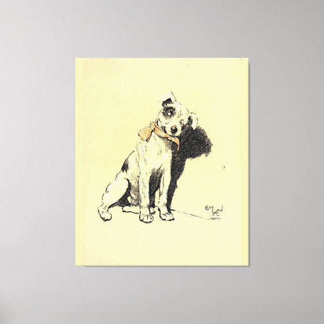 A Hund Day Pl 02 (1902) Cecil Charles Windsor Canvastryck (Framsida)