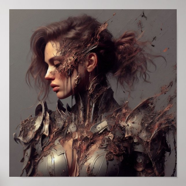 A.I. Lera Caken Female Knight Poster (Framsidan)
