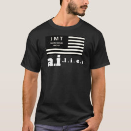 A.I LJUGER. Grundläggande Mörk T-Shirt