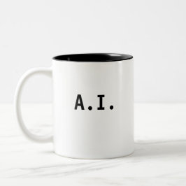 "A.I. Mugg" - All min underrättelsetjänst är artif Två-Tonad Mugg
