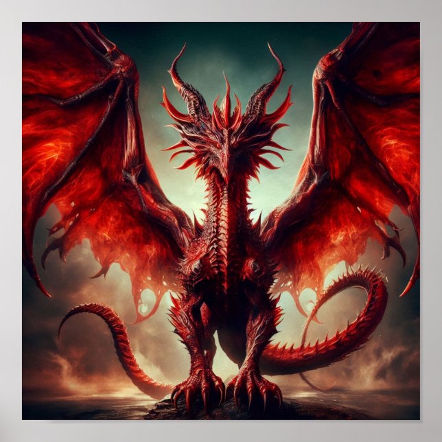 A.I. Red Dragon Poster (Framsidan)