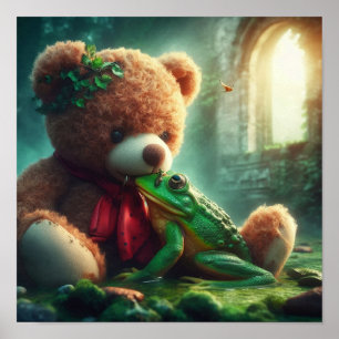 A.I. Teddy och Froggy Poster