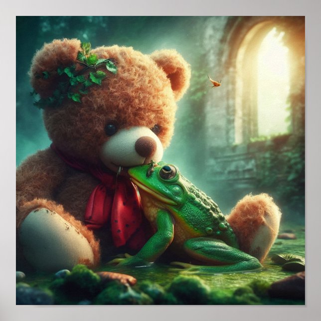 A.I. Teddy och Froggy Poster (Framsidan)