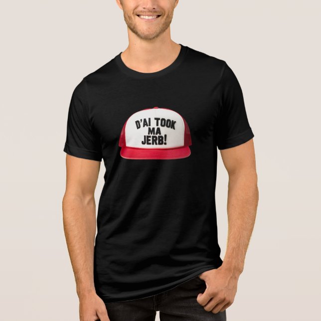 A.I. Tog Min Jobb! T Shirt (Framsida)