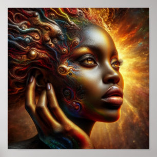 A.I. Vackra Woman Poster
