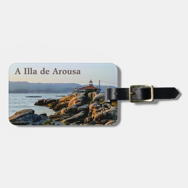 A Illa de Arousa Bagagebricka (Horisontell Framsida)