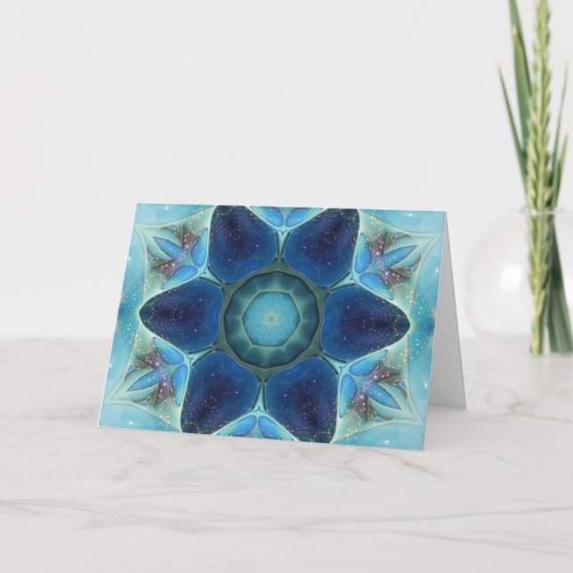 A Indigo Star.jpg Kort (Framsida)