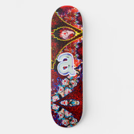 "a" Infoga Clown Här Mini Skateboard Bräda 18,5 Cm