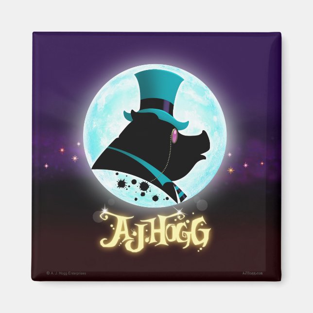 A. J. HOGG WISHING MÅNE MAGNET (Framsidan)