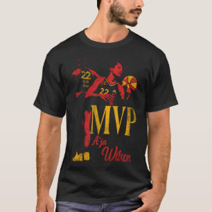 A_ja Wilson MVP Las Vegas Ess WNBA T Shirt