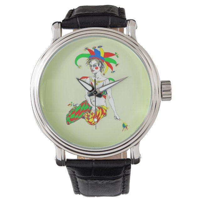 A jester armbandsur (Framsida)