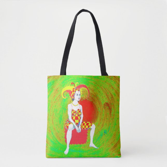A jester Queen Tygkasse (Framsida)